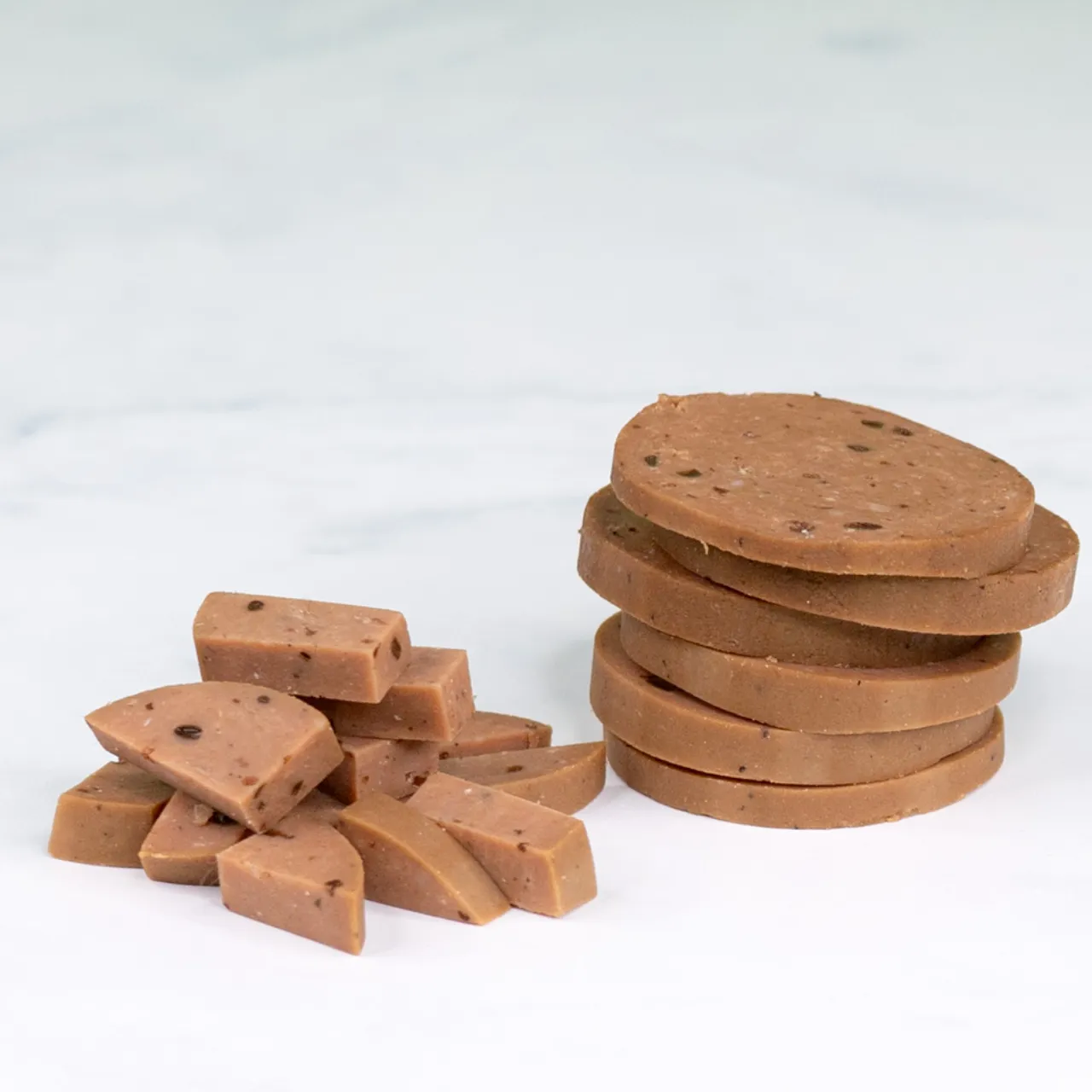 Feedit & Treat Pure Buffalo 400 g - naturlig bøffelpølse til hund og kat